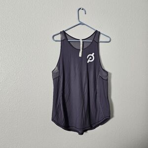 Peloton Lululemon  Women's Charcoal Tank Top Sz 8